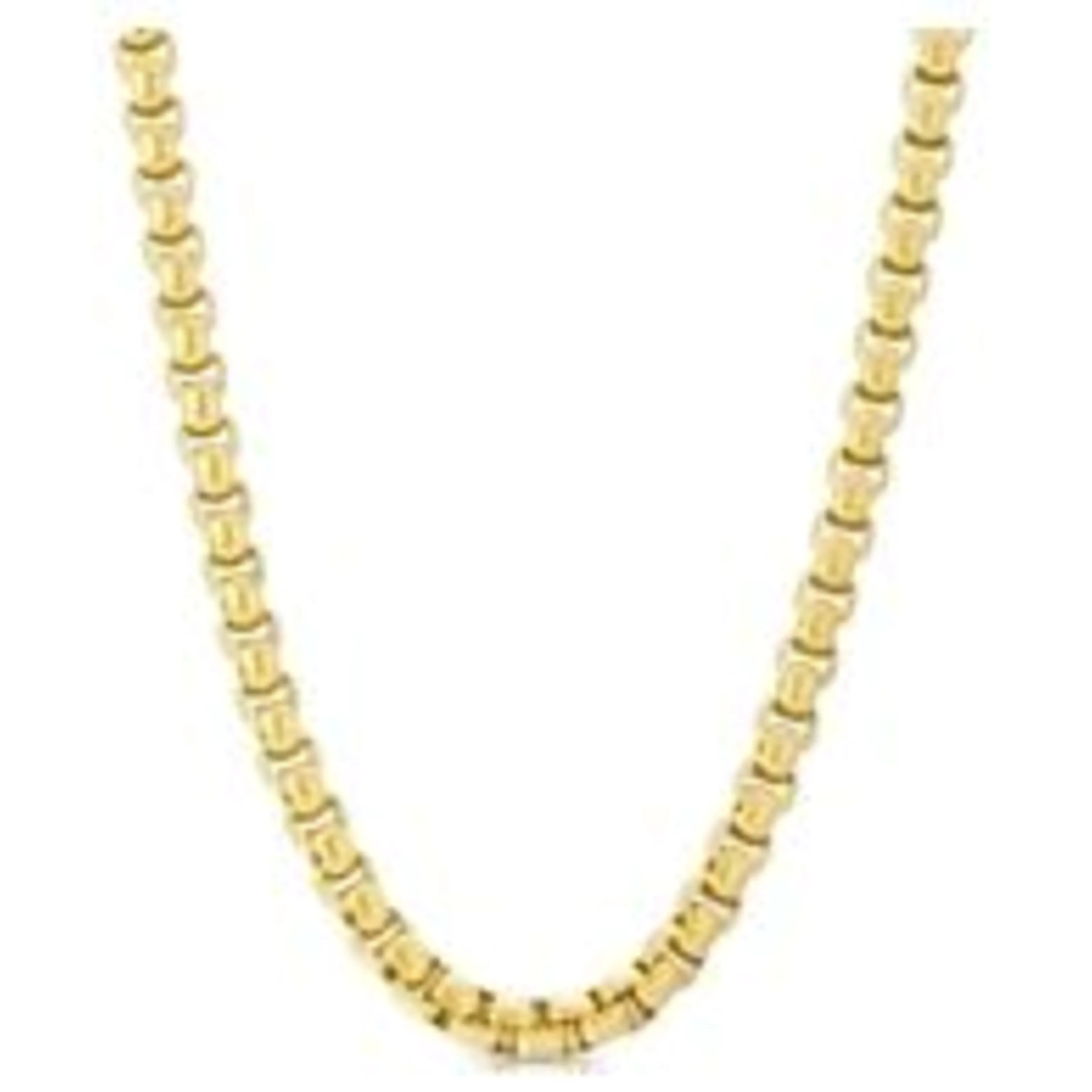 10k Yellow Gold 2mm Venetian Necklace 18 Inches 3 Grams