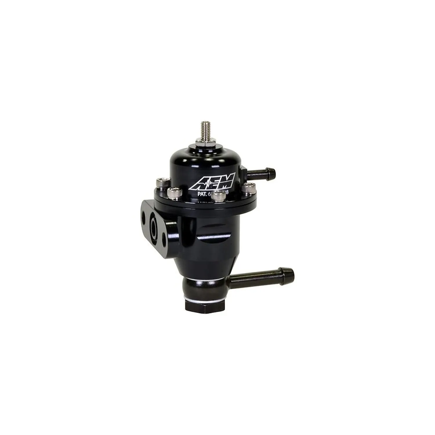 Aem Electronics 25-610 Adjustable Fuel Pressure Regulator Barb Fitting, Banjo To 7mm