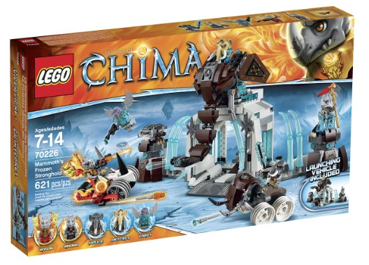 Lego Legends Of Chima Mammoth's Frozen Stronghold