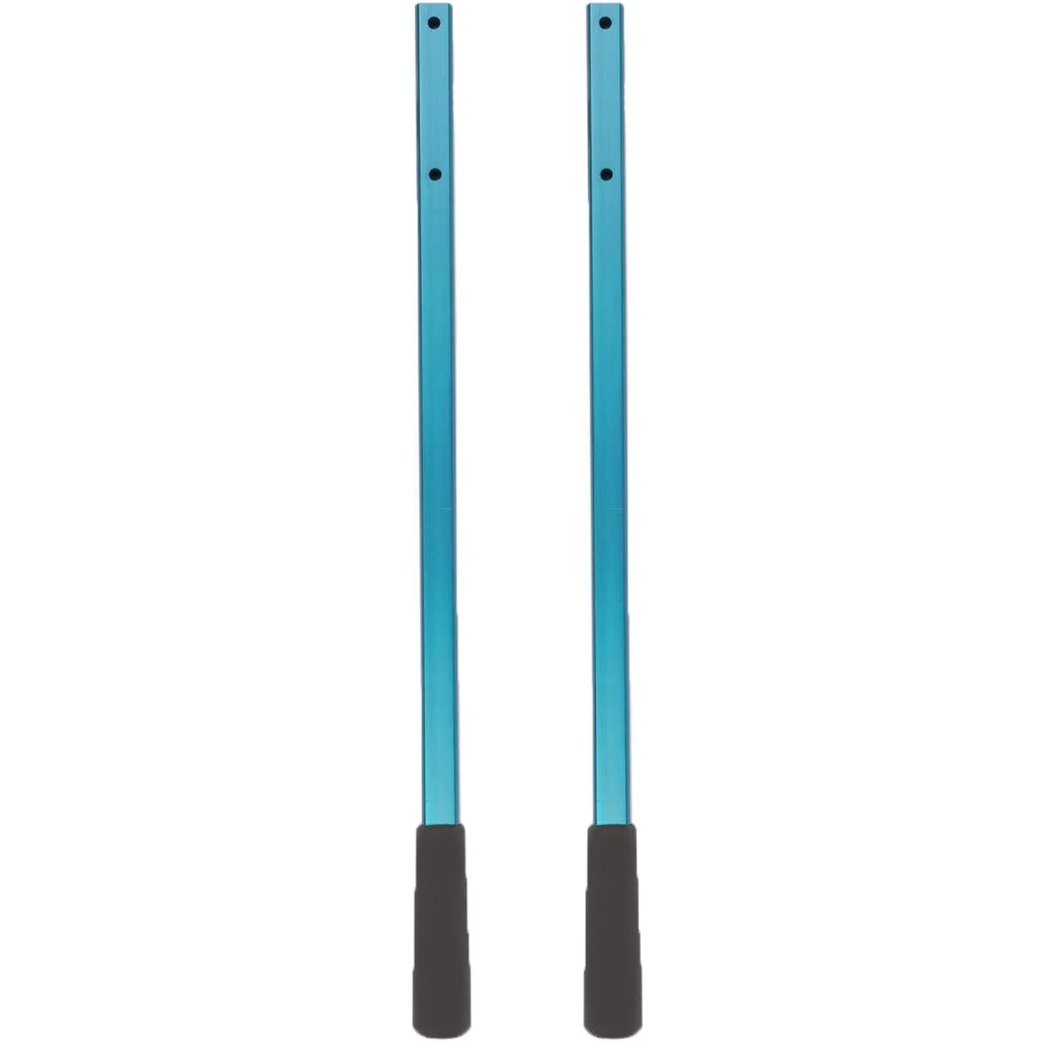 30 In. Aluminum Replacement Handle Blue 2 Pc