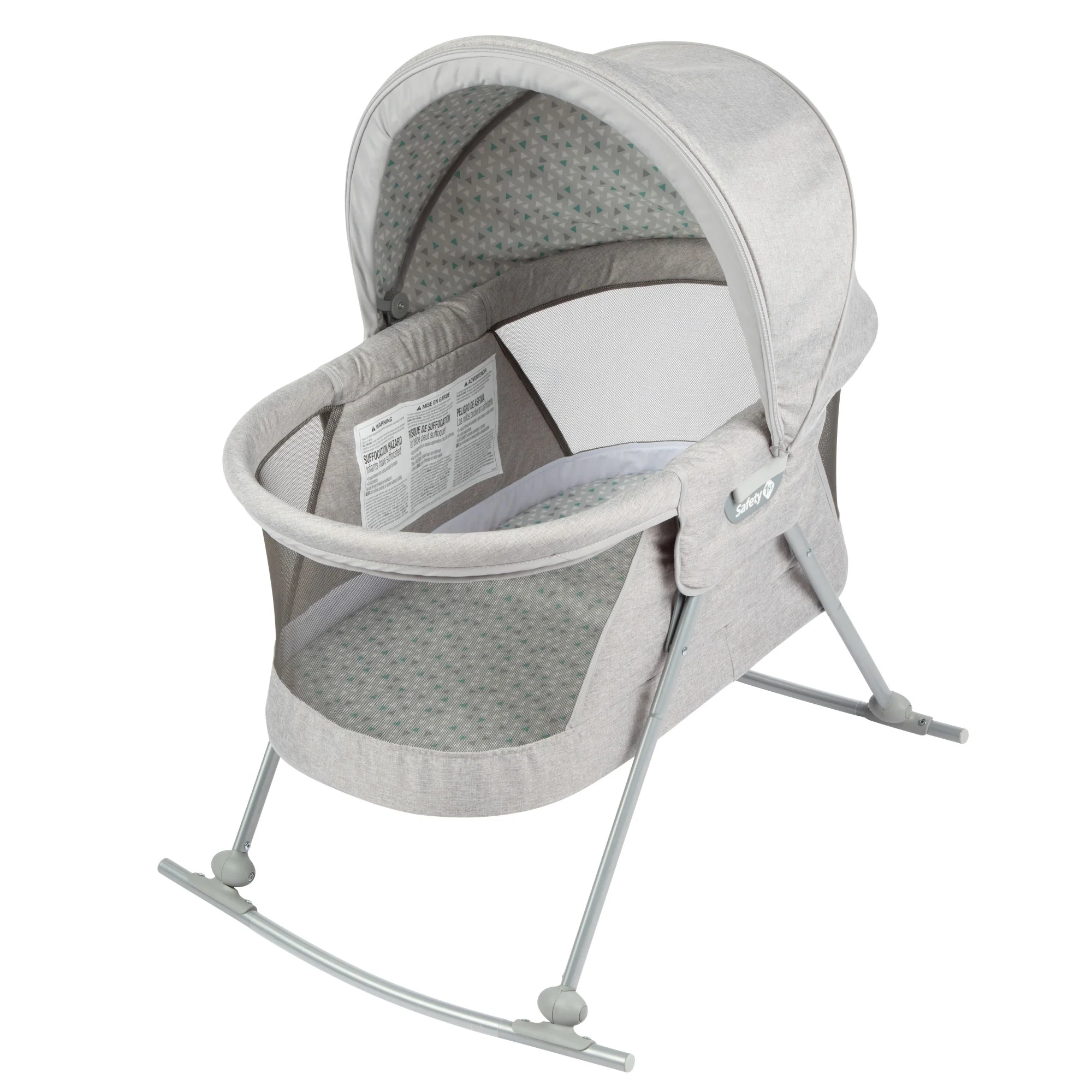 Nap And Go Rocking Bassinet - Star Gazer