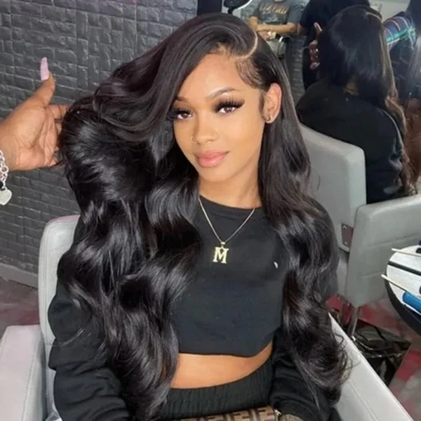 30 Inch Body Wave Undetectable Hd Lace Front Wigs 13x4 Invisible Hd Lace Frontal Human Hair Wigs Pre Plucked