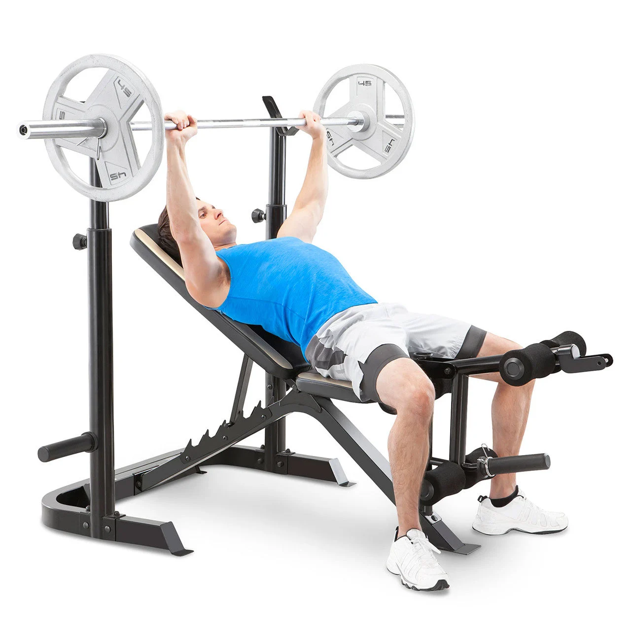 Marcy Two-piece Olympic Weight Bench | Md-879