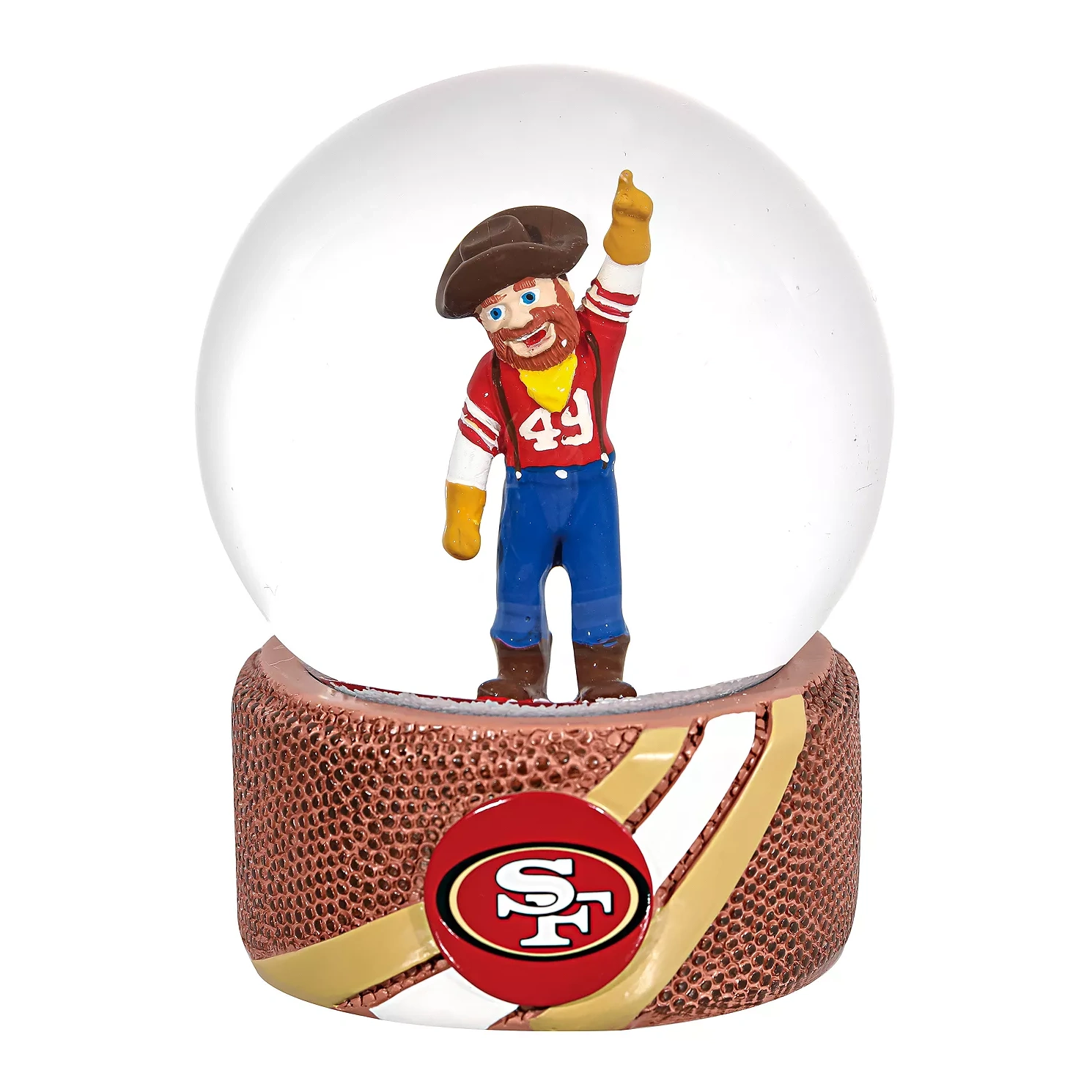 Evergreen Enterprises San Francisco 49ers Snow Globe Table Decor