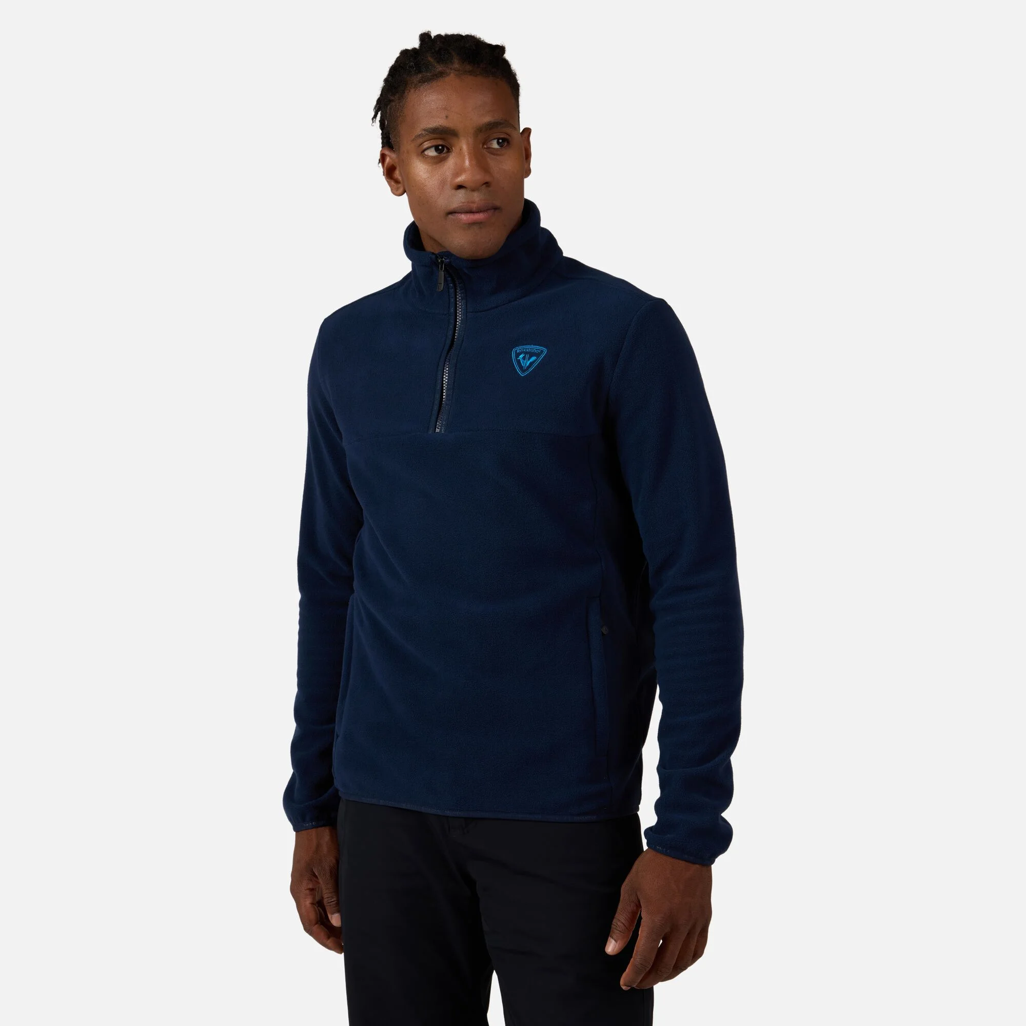 Men's Strawpile Half-zip Fleece Top