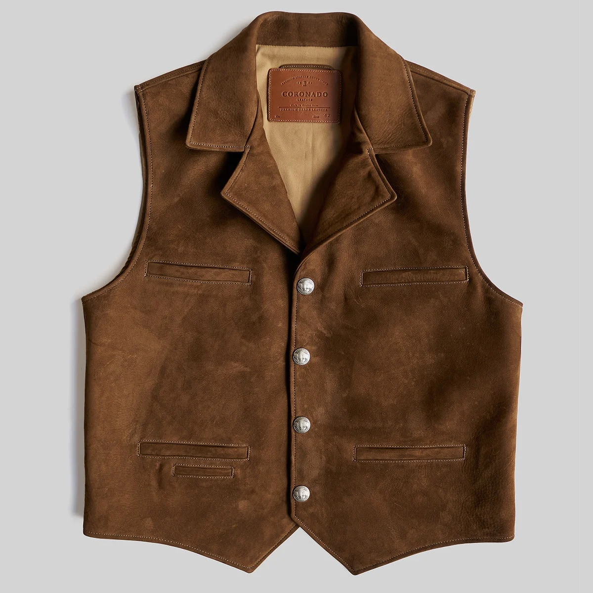 No.39 Nubuck Ranchers Vest | Le - 38
