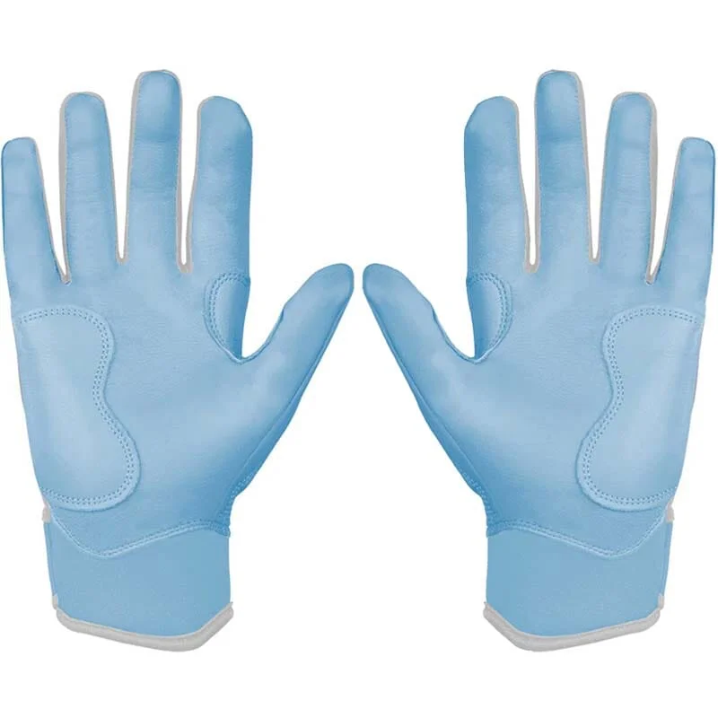 Personalized Ian Happ Signature Series Short Cuff Batting Gloves - Baby Blue - Xl