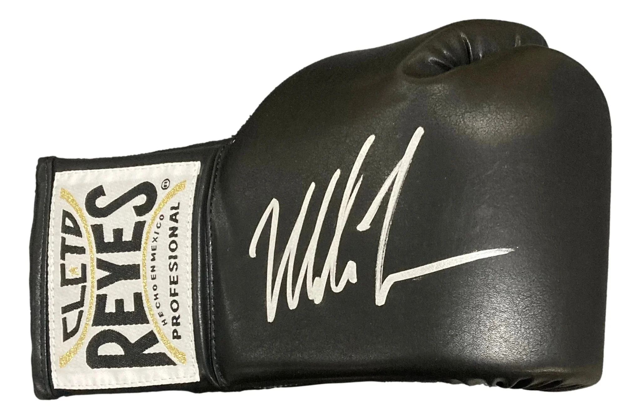 Mike Tyson Signed Right Hand Black Cleto Reyes Boxing Glove Jsa Itp