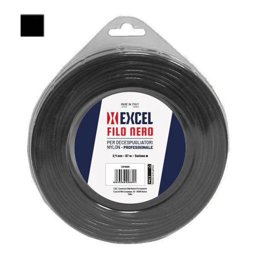 Excel 09844 Filo Nylon Quadro 3.3mm 40mt