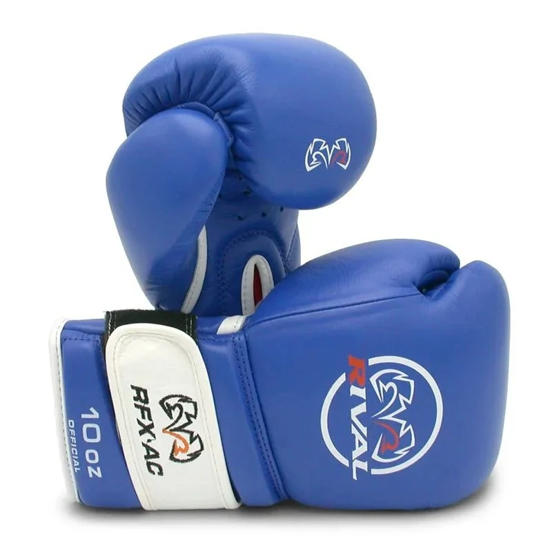 Rival Boxing Rfx-ac Amateur Competition Fight Gloves - Blue/10 Oz.