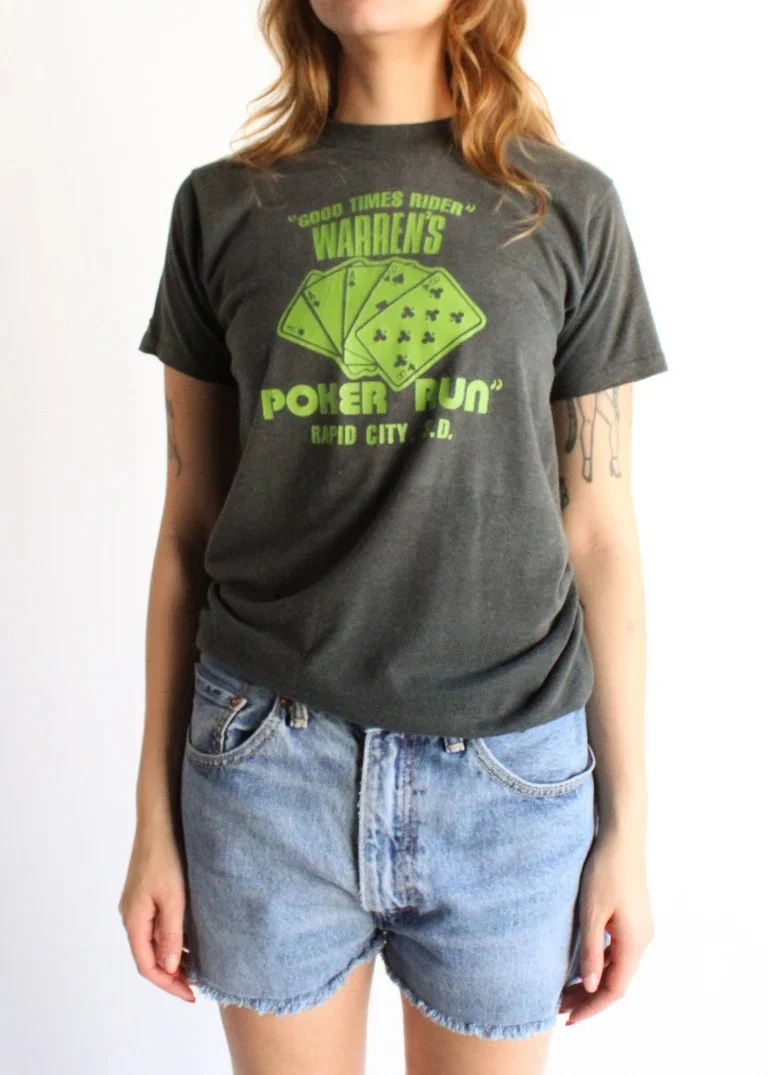 Vintage Poker Tee T1342