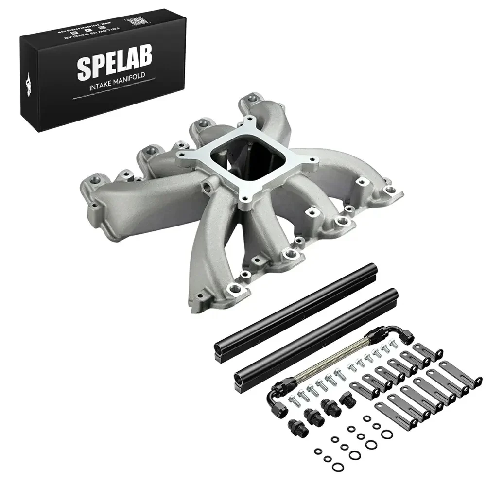 Intake Manifold 300-137 For Single Plane Efi - Gm Ls1/ls2/ls6 With Fuel Rail Kits | Spelab