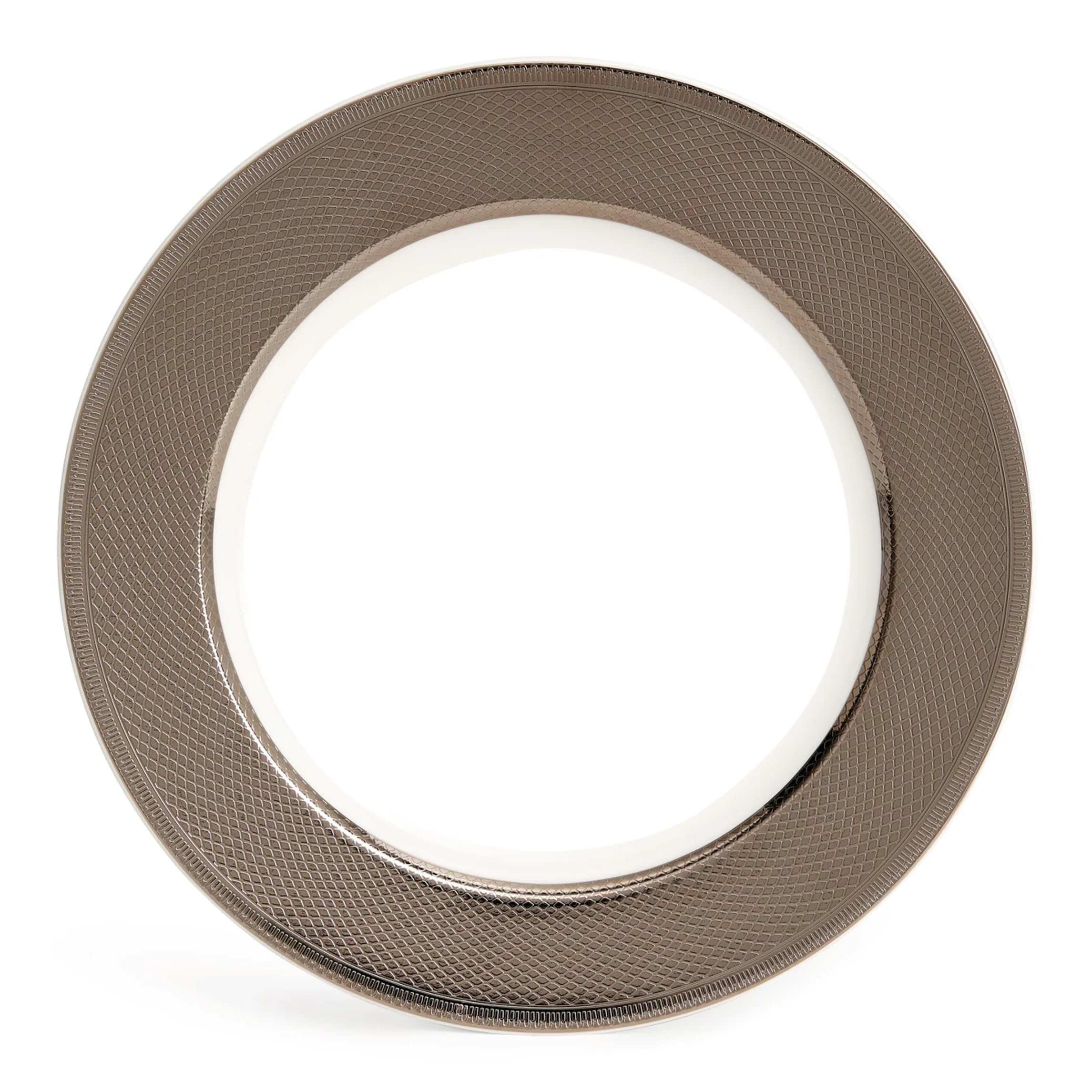 Christofle Guilloché Platinium Underplate (29.5cm)
