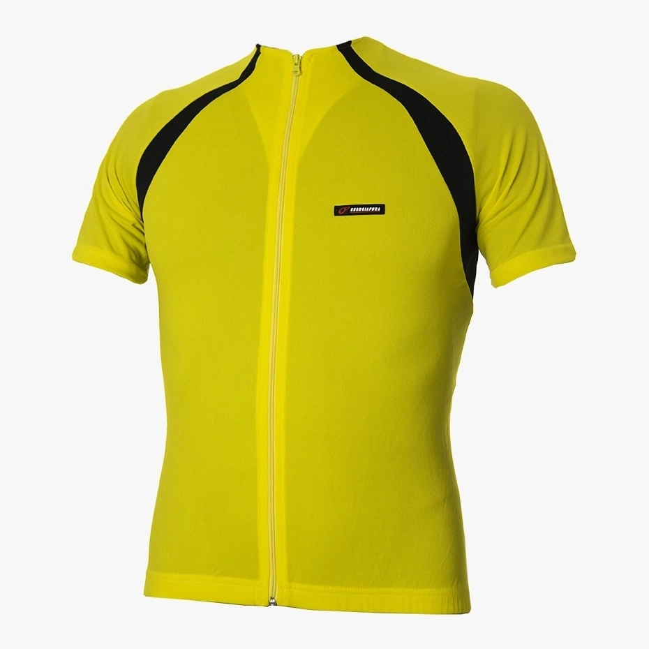 T‑shirt Full Zip Portland Giallo