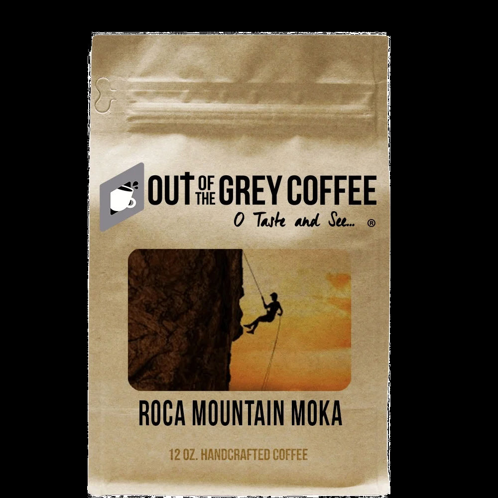 Roca Mountain Moka Flavored Coffee Regular Medium Coarse Drip Coffeemaker