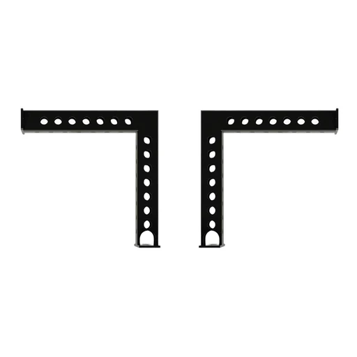 L-shaped Crossmembers - 4000 Series/red