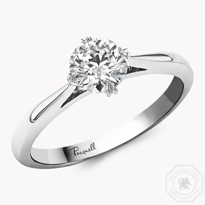 Windsor 0.70ct Brilliant Cut Diamond Ring In Platinum