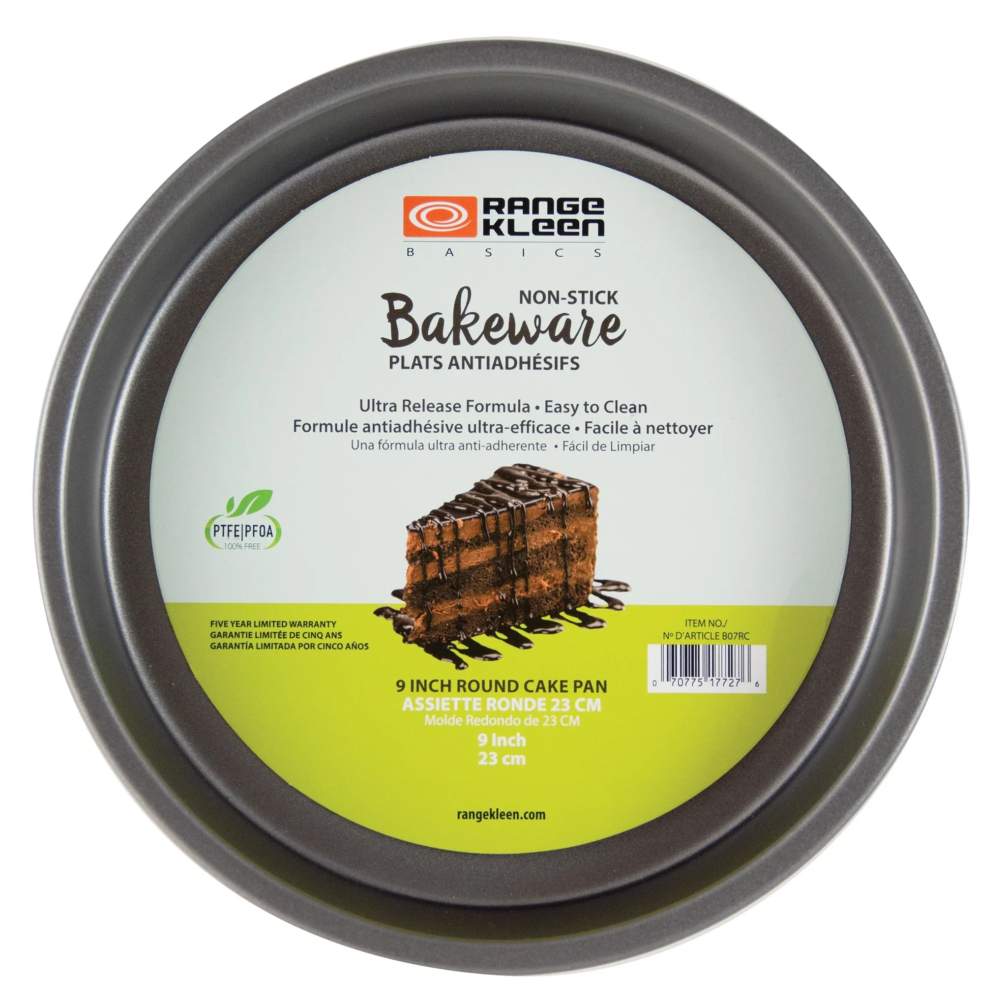 9-inch Nonstick Round Cake Pan - 1 Pack