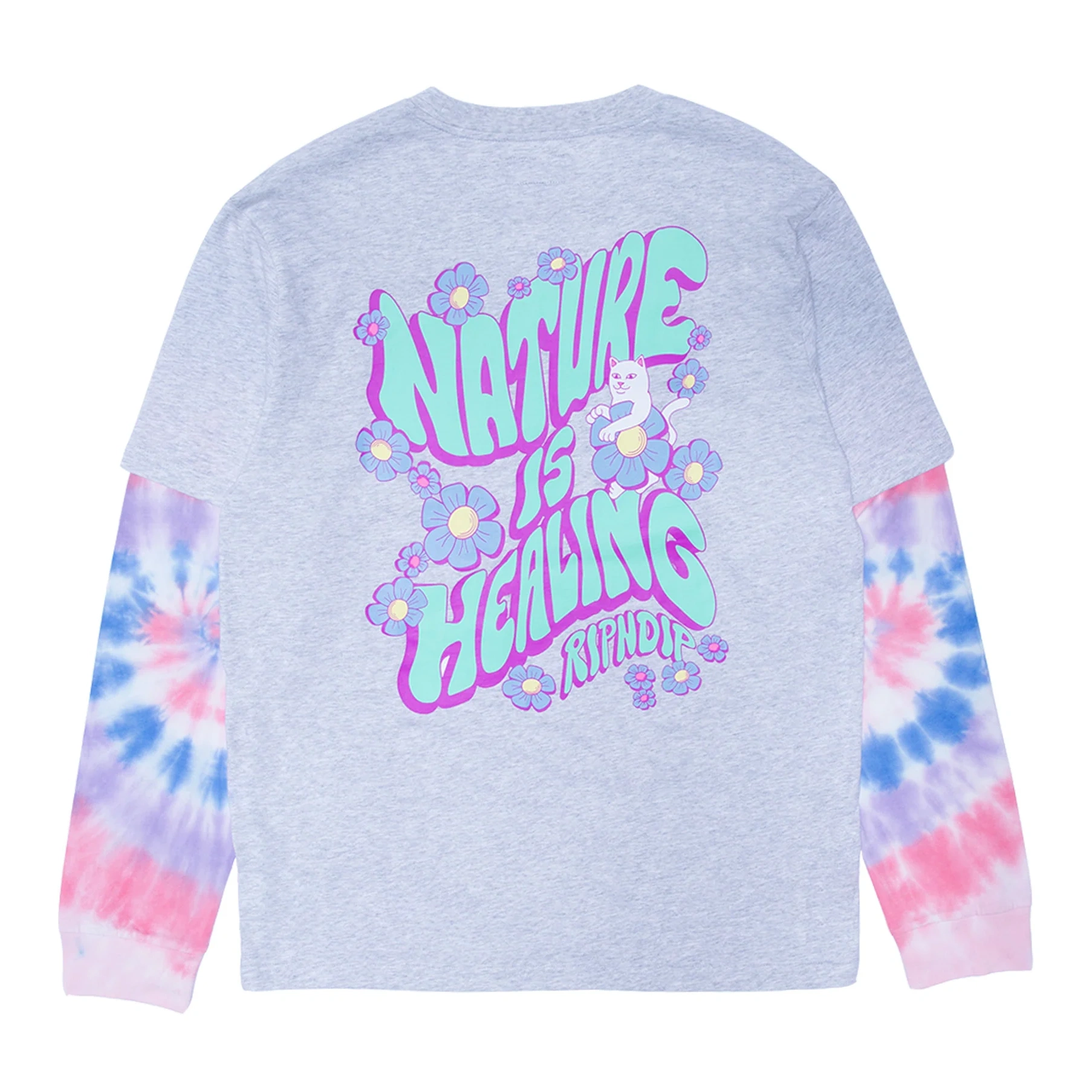 Nature Is Healing Double Sleeve Tee