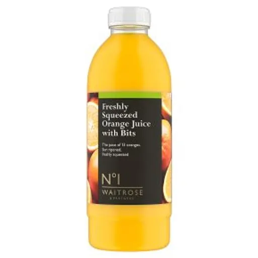 No. 1 Freshly Squeezed Orange Juice With Bits 1litre