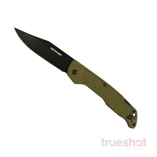 Ontario Knife Company Camp Plus Edc Forest Green Knife