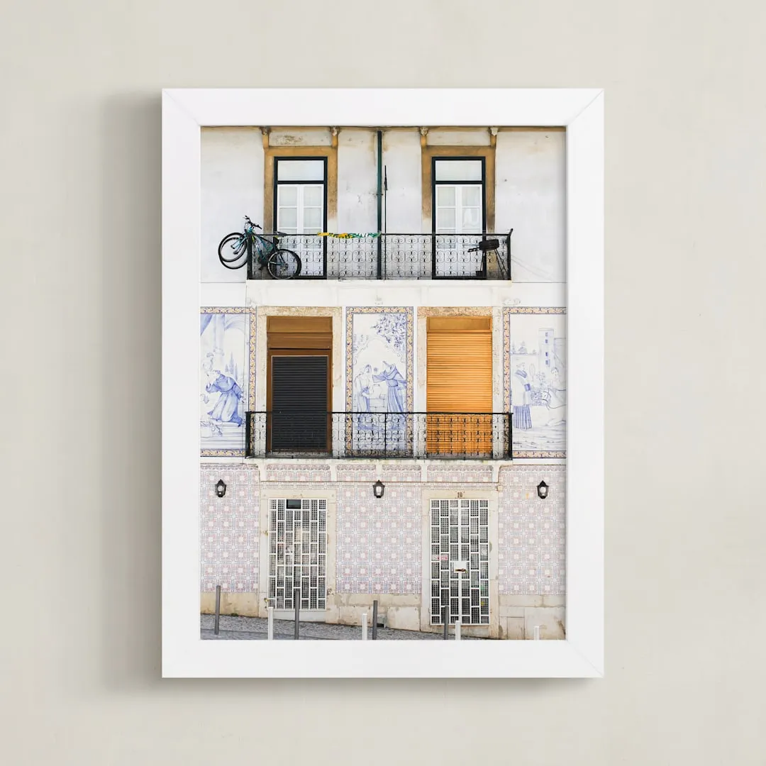 Tiles Of Portugal Fine Art Print By Annie Montgomery