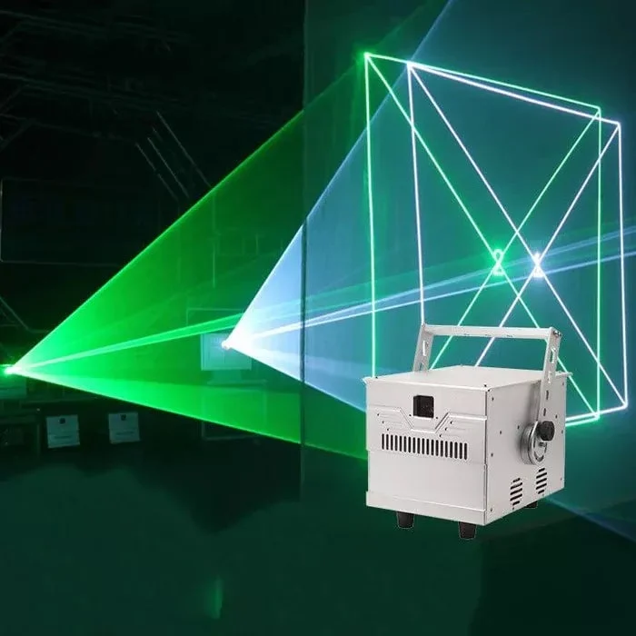 10w-20w Ip65 Waterproof Ilda 3d Animation Laser Light-a17 - 20w Rgb/us Plug