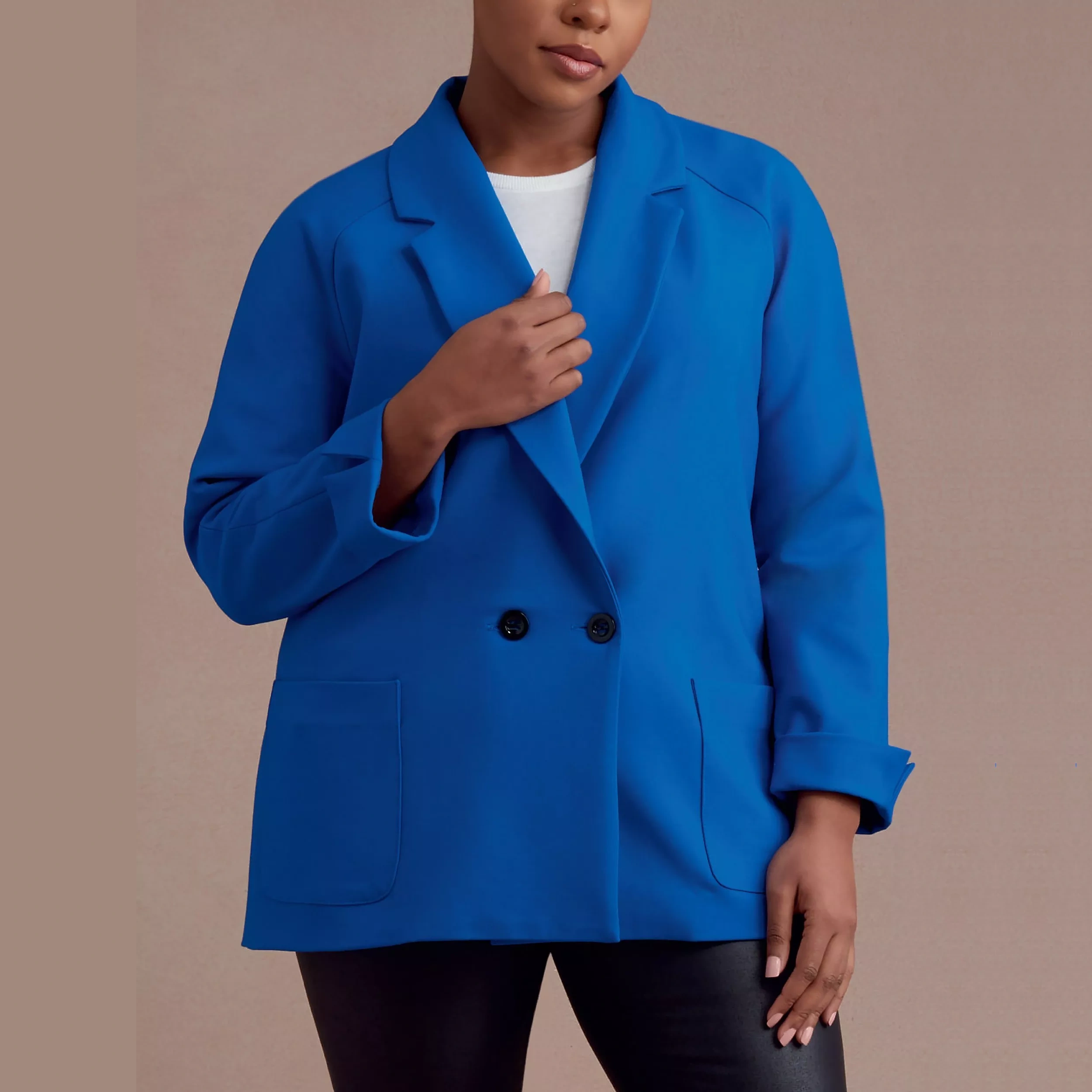 Simplicity Women’s Blazer Jacket, 8955