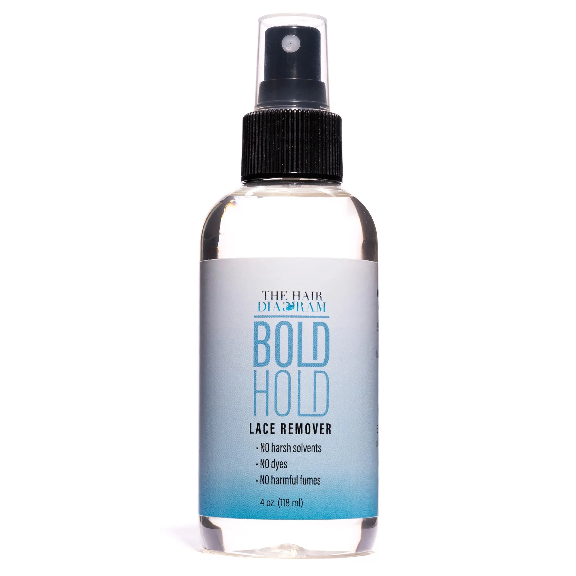 Bold Hold Lace Remover For Safe Removal Of Wigs By The Hair Diagram
