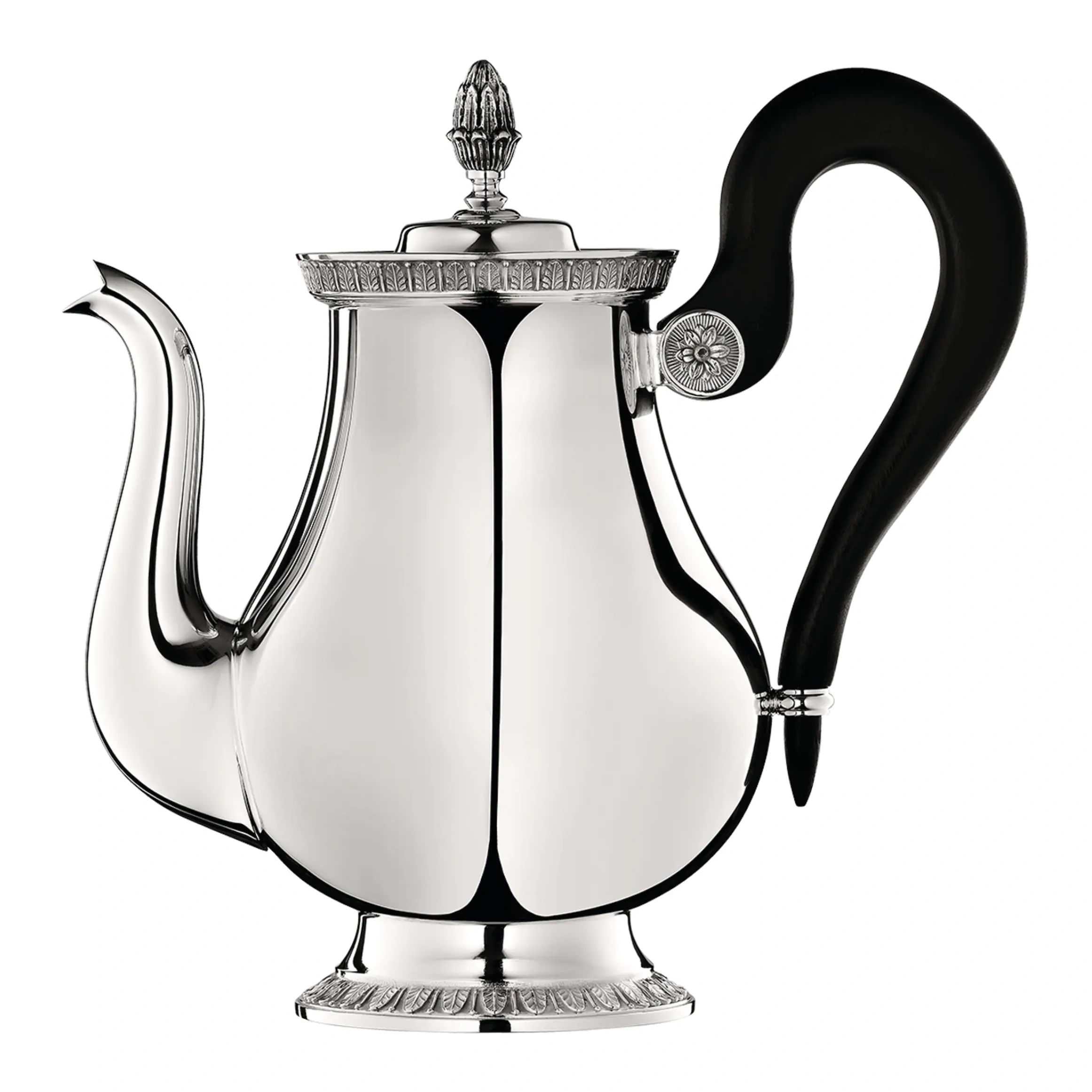Christofle Silver‑plated Malmaison Teapot