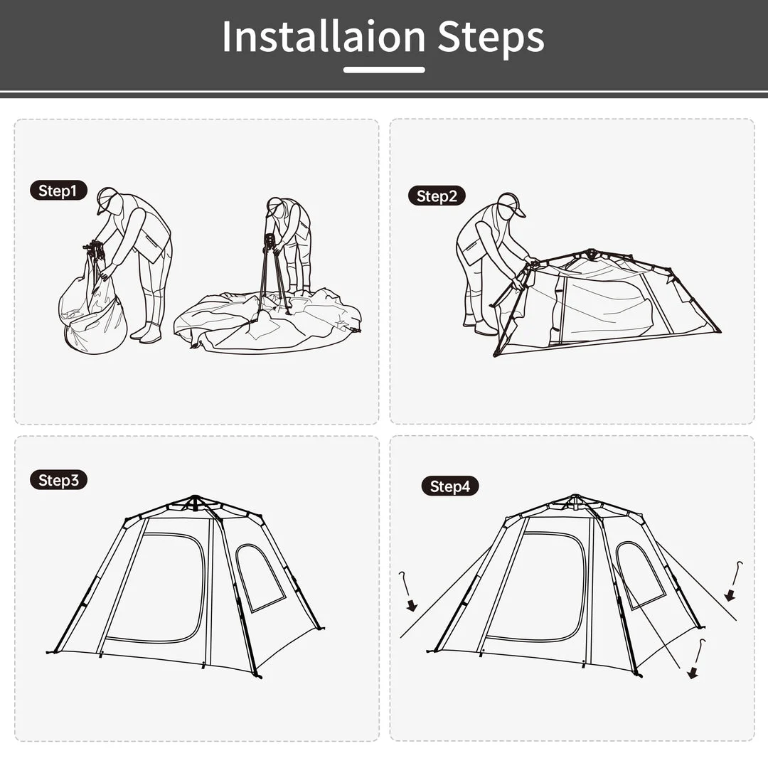 Ango 3-person Lightweight Park Tent