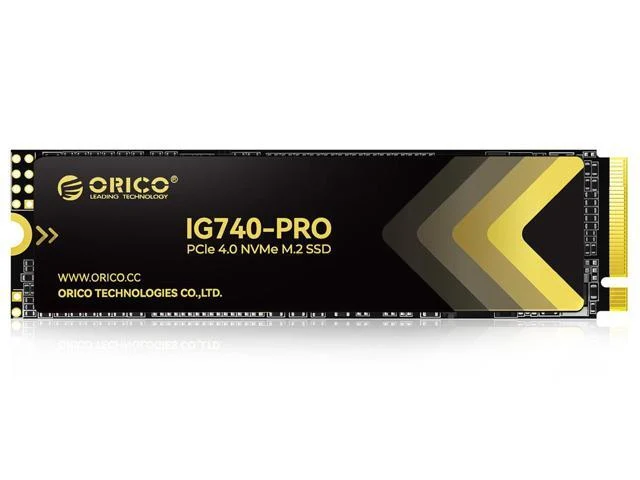 Orico Nvme M.2 Ssd Up To 7100mb/s 1tb M.2 Ssd Pcle Gen4x4 Nvme2.0 Ultra-fast Solid State Drive With Heatsink Cooling Copper For Pc Desktop Laptop Game-player