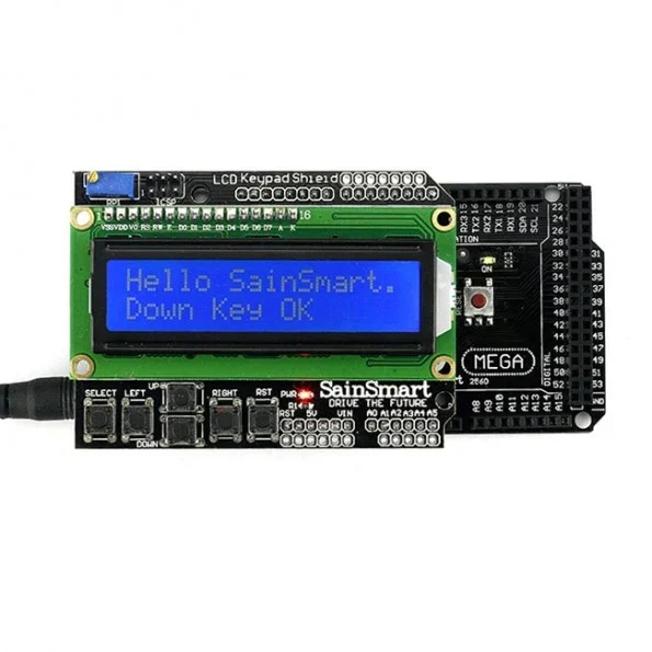 Sainsmart Mega2560 R3 + 1602 Lcd Keypad Shield Kit