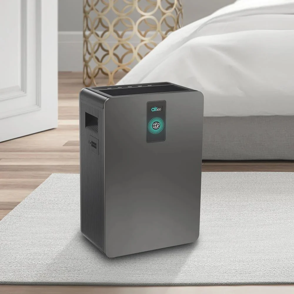 The 1,200 Sq. Ft. Three Stage Hepa Air Purifier/monitor