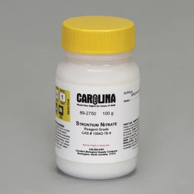 Strontium Nitrate, Reagent Grade, 100 G