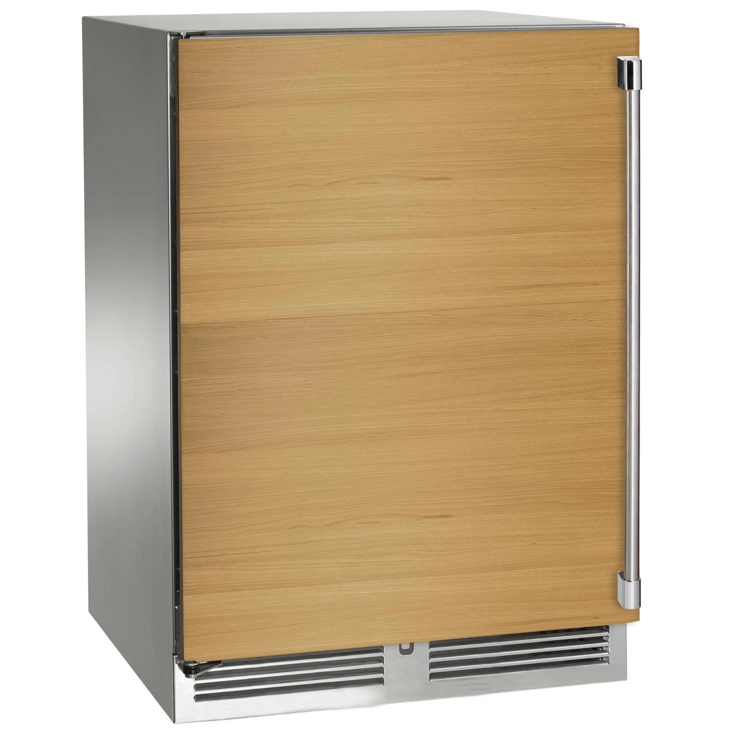 Perlick 24-inch Signature Series Stainless Steel Panel Ready Outdoor Wine Reserve W/ Door Lock - Left Hinged - Hp24wo-4-2ll