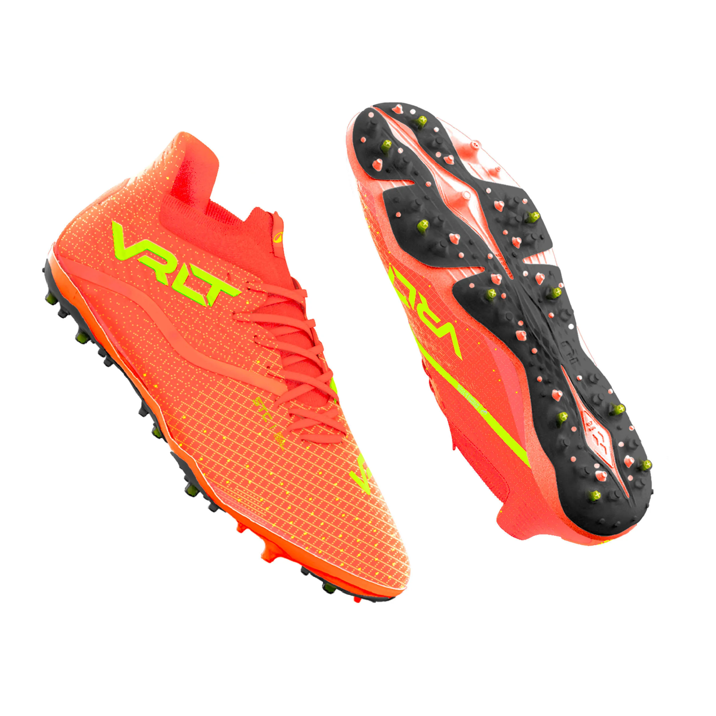 Kids' Lace-up Football Boots Viralto Iii Mg/ag - Peppermint