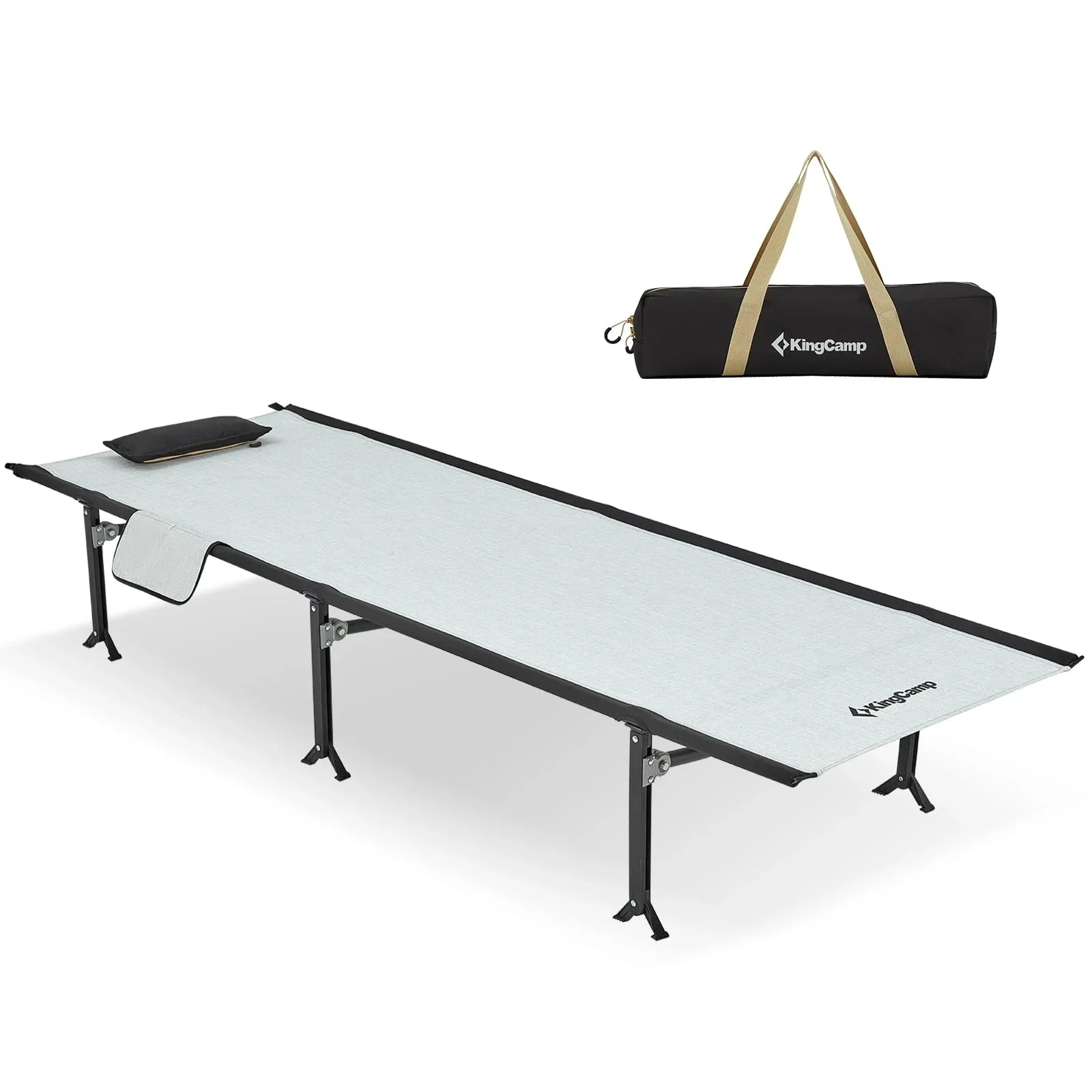 Kingcamp Deluxe 80" Extra Long Portable Folding Cot