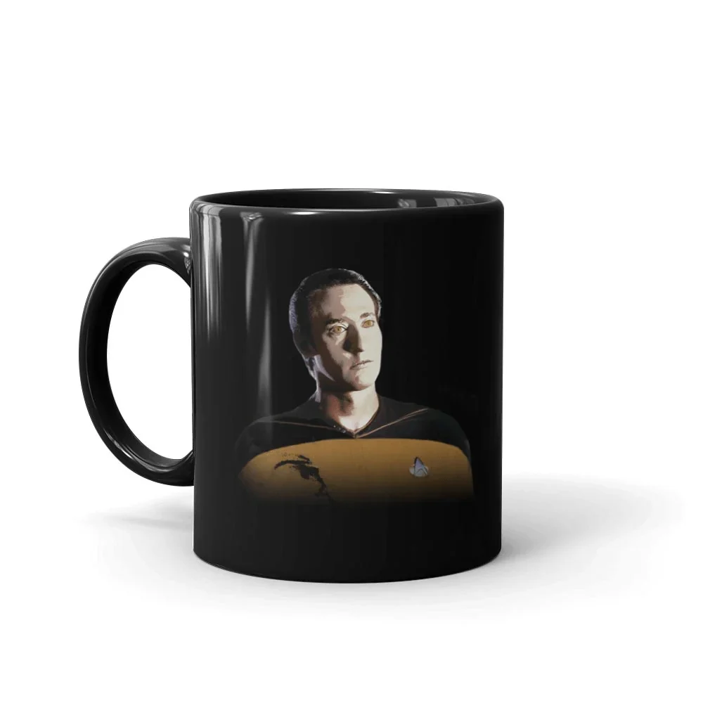 Star Trek: The Next Generation Data Parameters Black Mug - 11 Oz