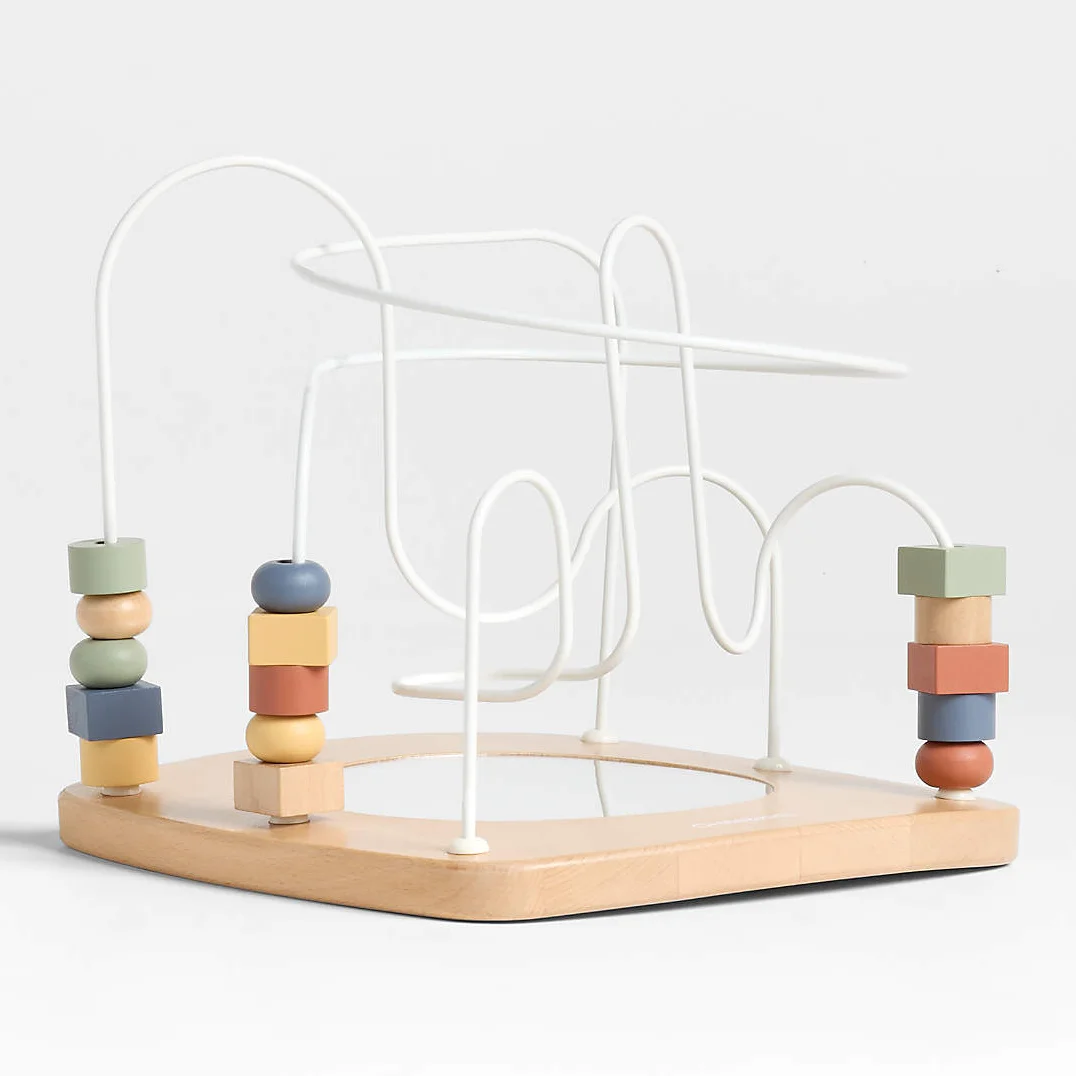 Modern Toddler Wooden Bead Maze Toy