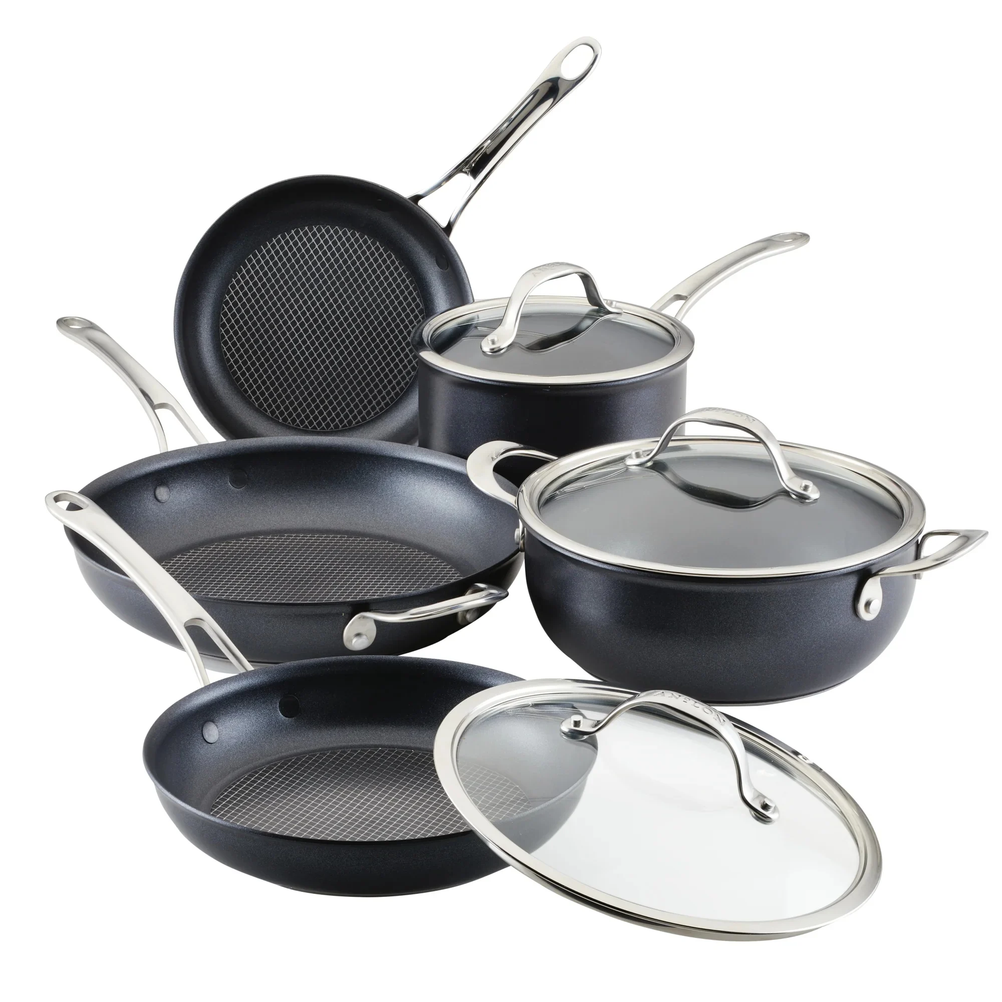 8-piece Hybrid Nonstick Cookware Set