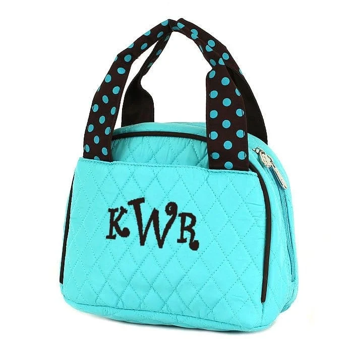 Qsd2755 Quilted Solid Lunch Bag