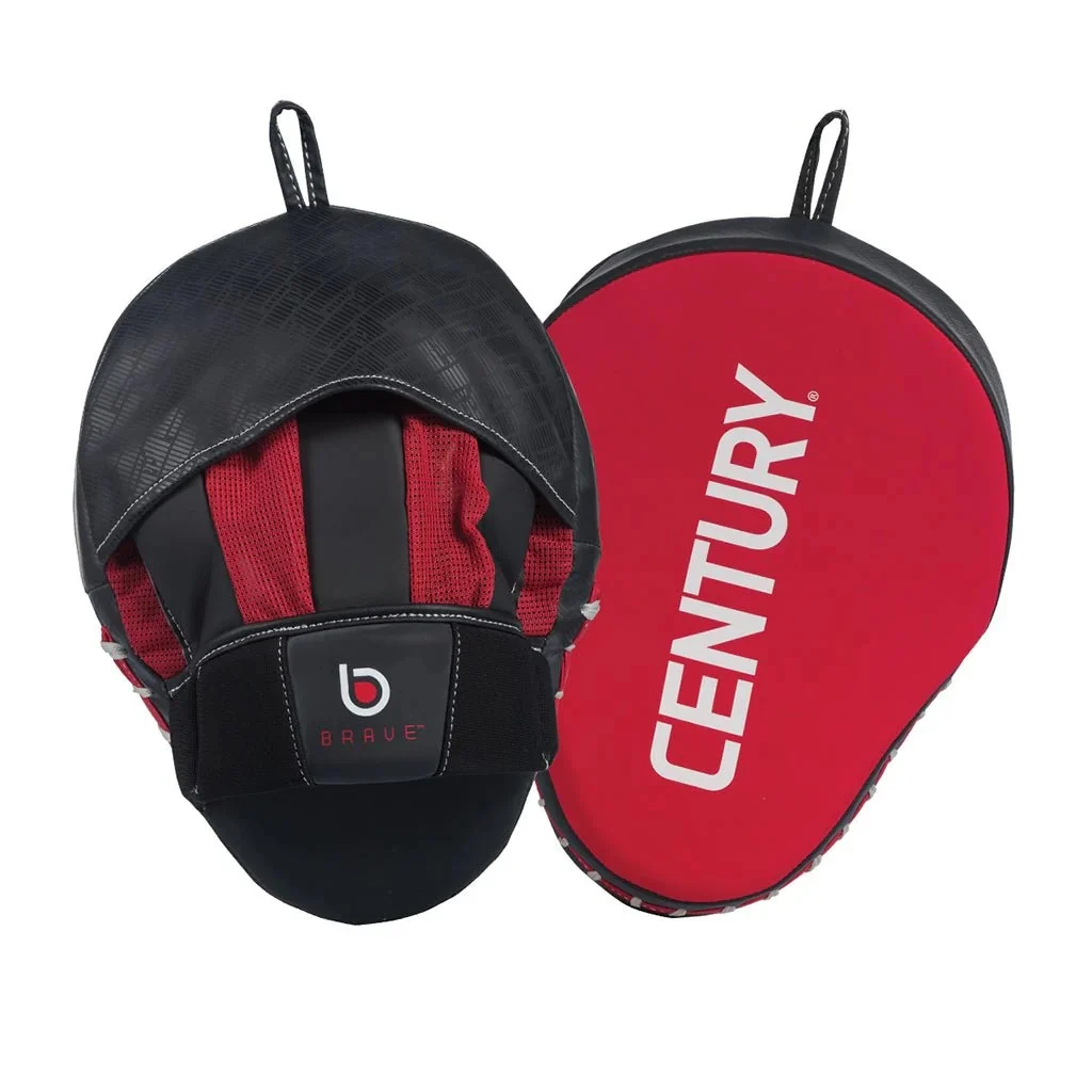 Brave Punch Mitt Pair - Red/black