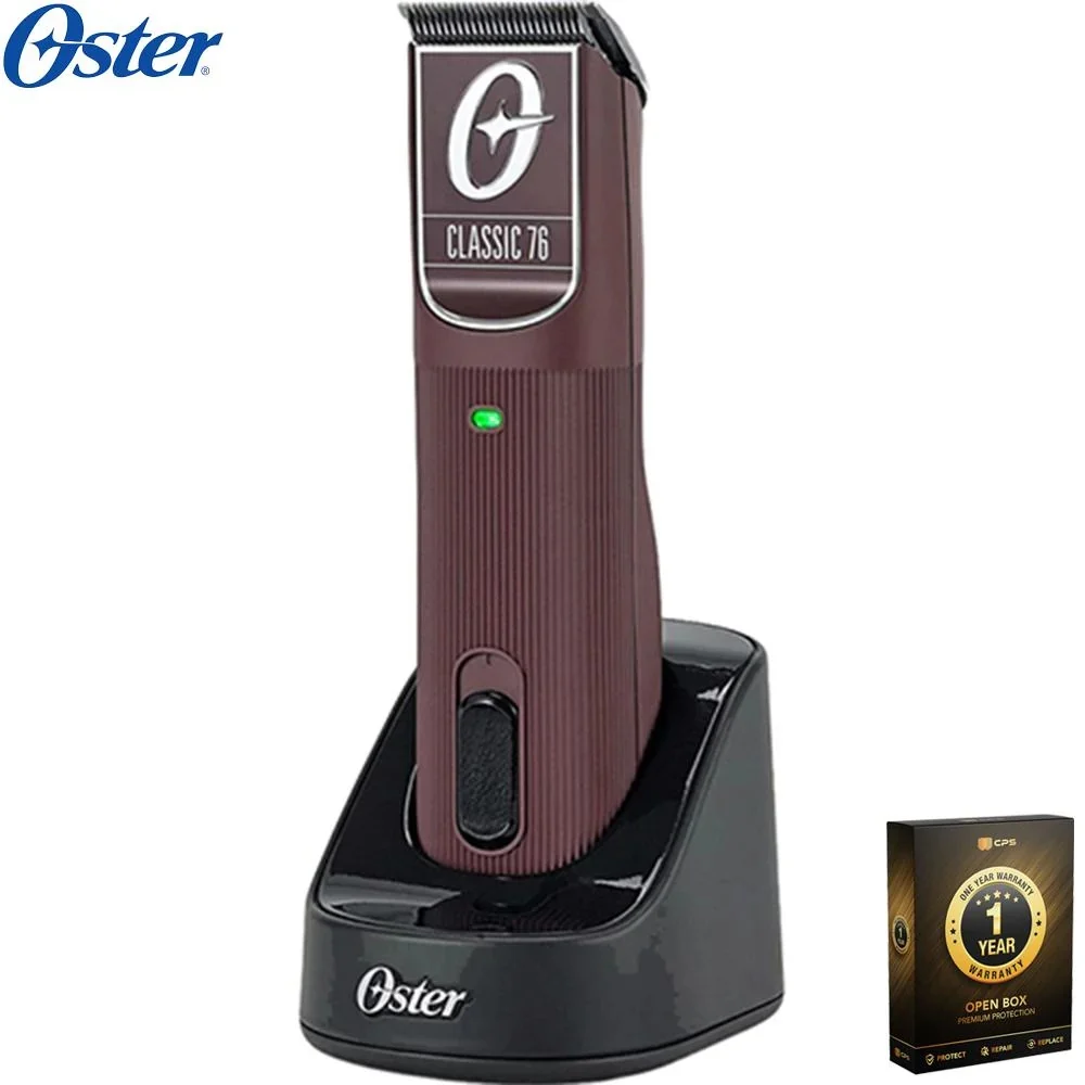 Oster Professional Cordless Classic 76 Clipper (2143763) - Open Box + 1 Year Warranty