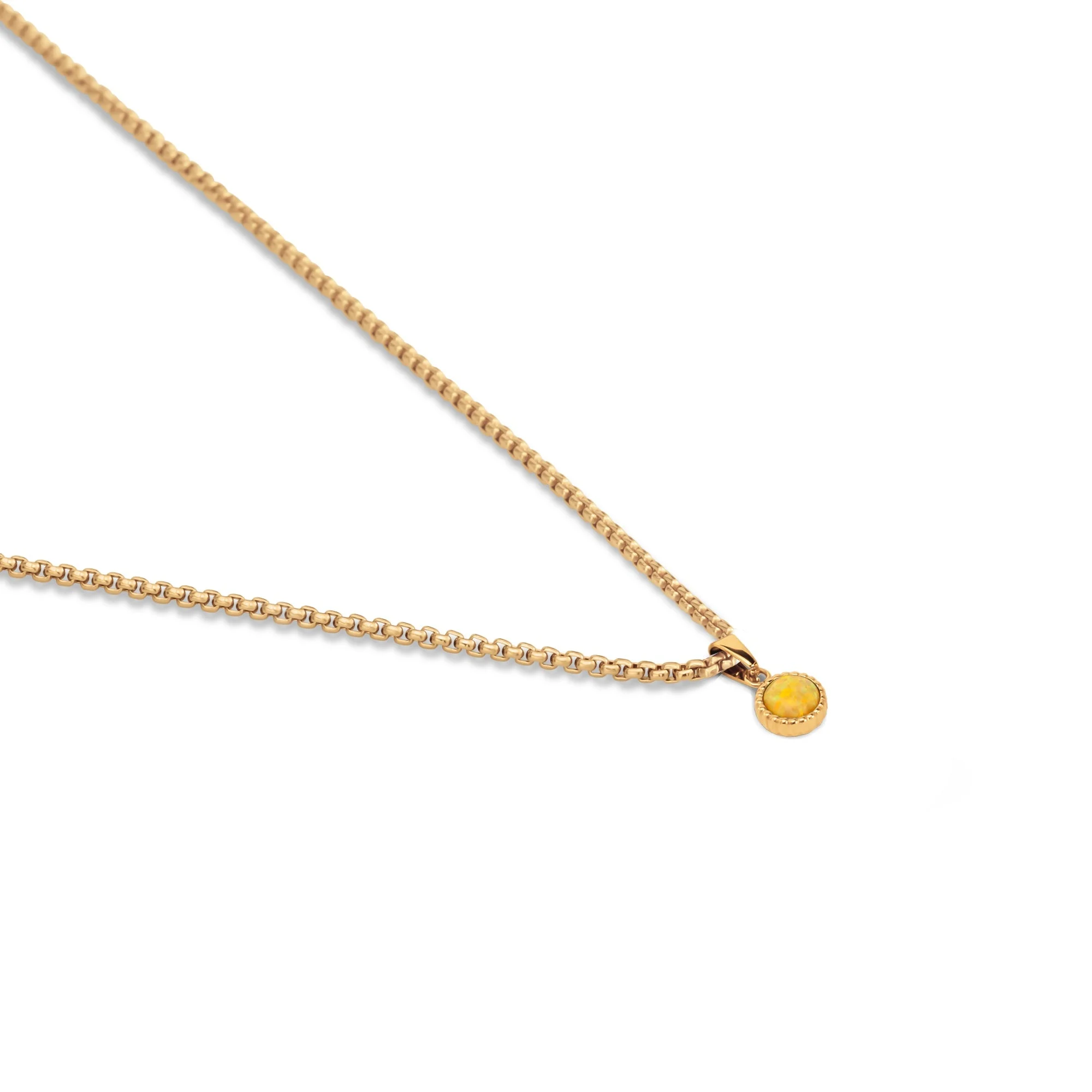 Melano Friends Golden Hour Ketting Set - 80 Cm/goudkleurig