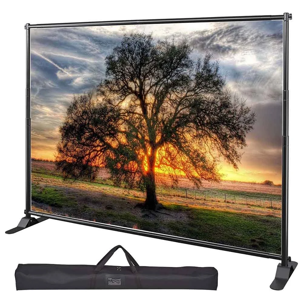 Yescom 10x8 Ft Portable Trade Show Jumbo Banner Backdrop Stand