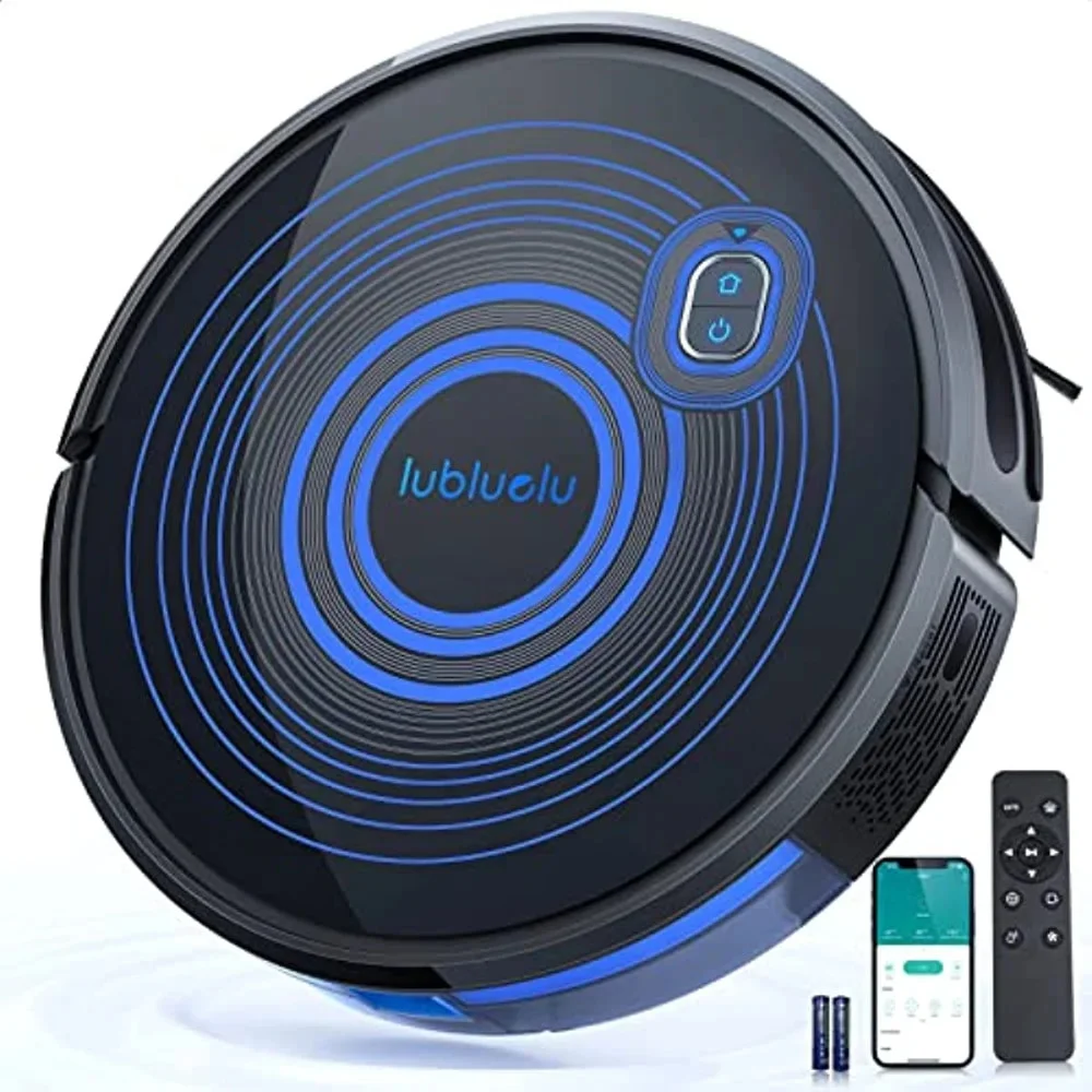Lubluelu Robot Vacuum 2700pa Suction, With Quiet 55db, 130mins Runtime, App/wifi/remote Control, Slim