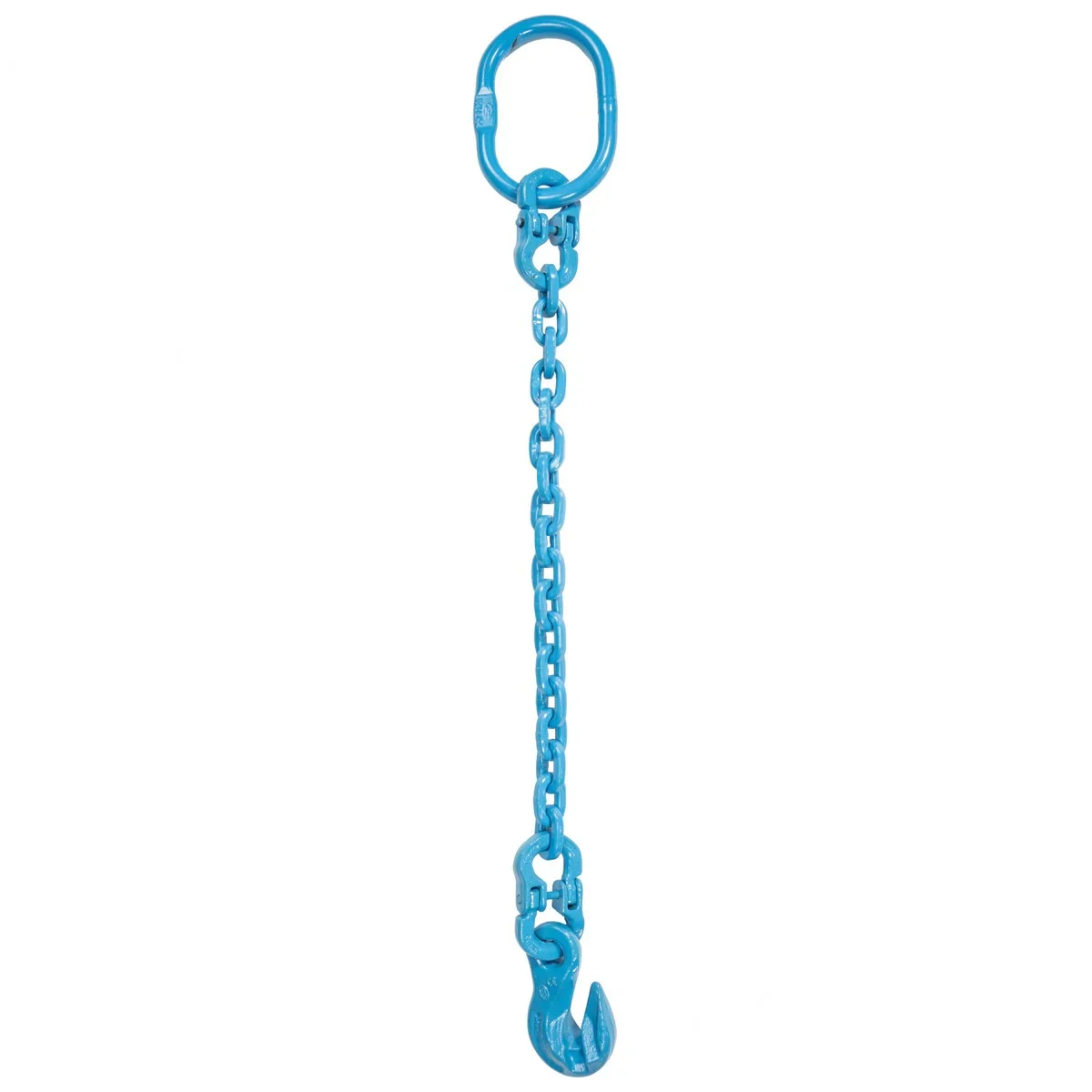 1/2" X 18' - Pewag Single Leg Chain Sling W/ Grab Hook - Grade 120