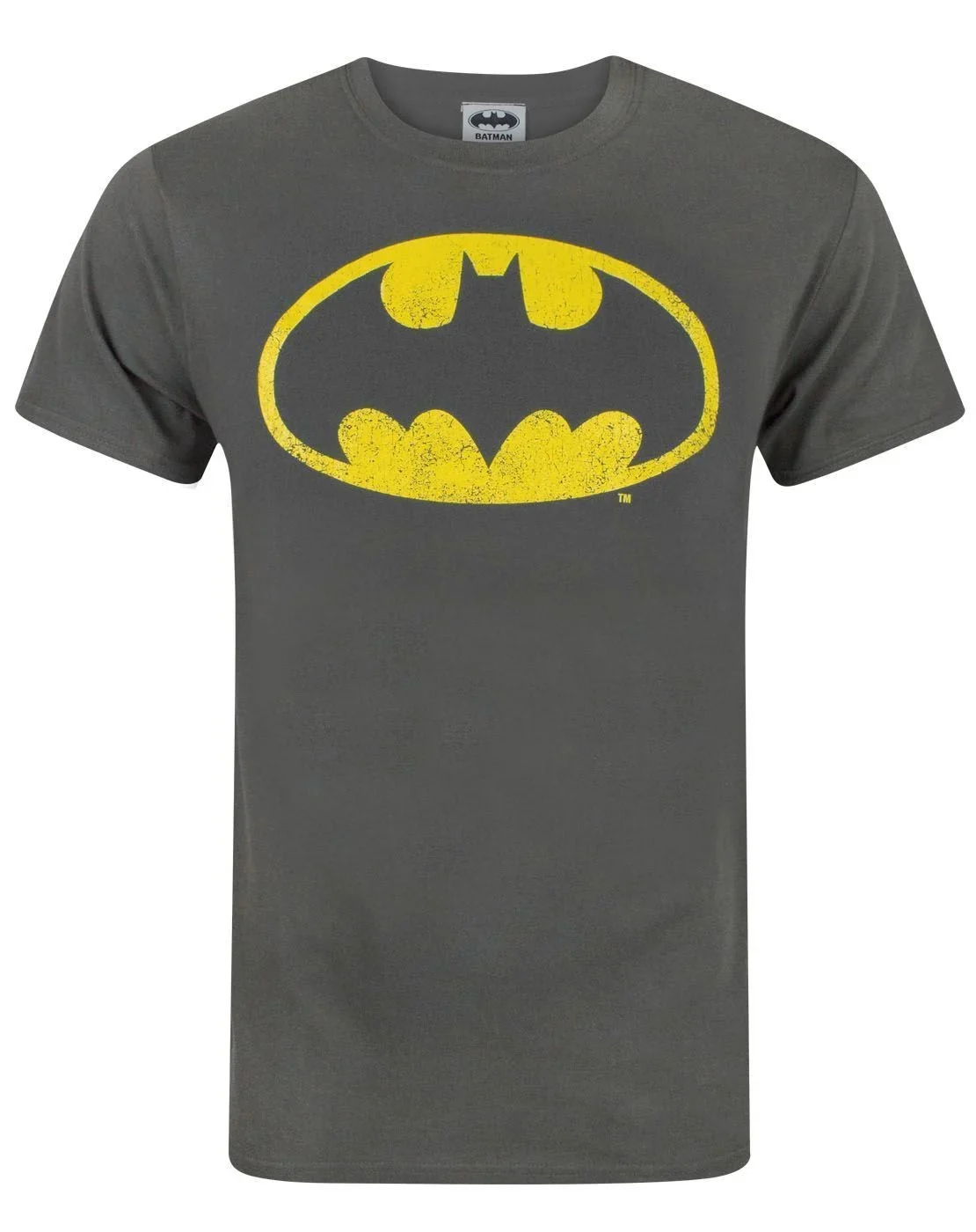 Batman Distressed Logo Men's T-shirt