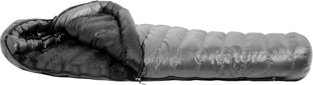 Western Mountaineering - Kodiak Mf 0d Sleep Bag - Grey Black - Regular Left Zip
